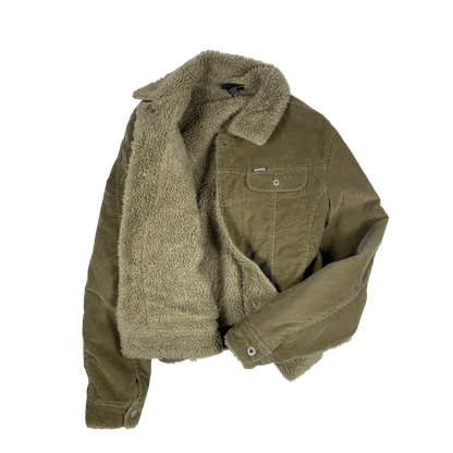 DIESEL Corduroy Boa Jacket