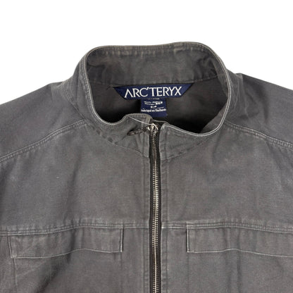 ARCTERYX SAMPLE 2012 ZIP-UP PANELLED CANVAS JACKET