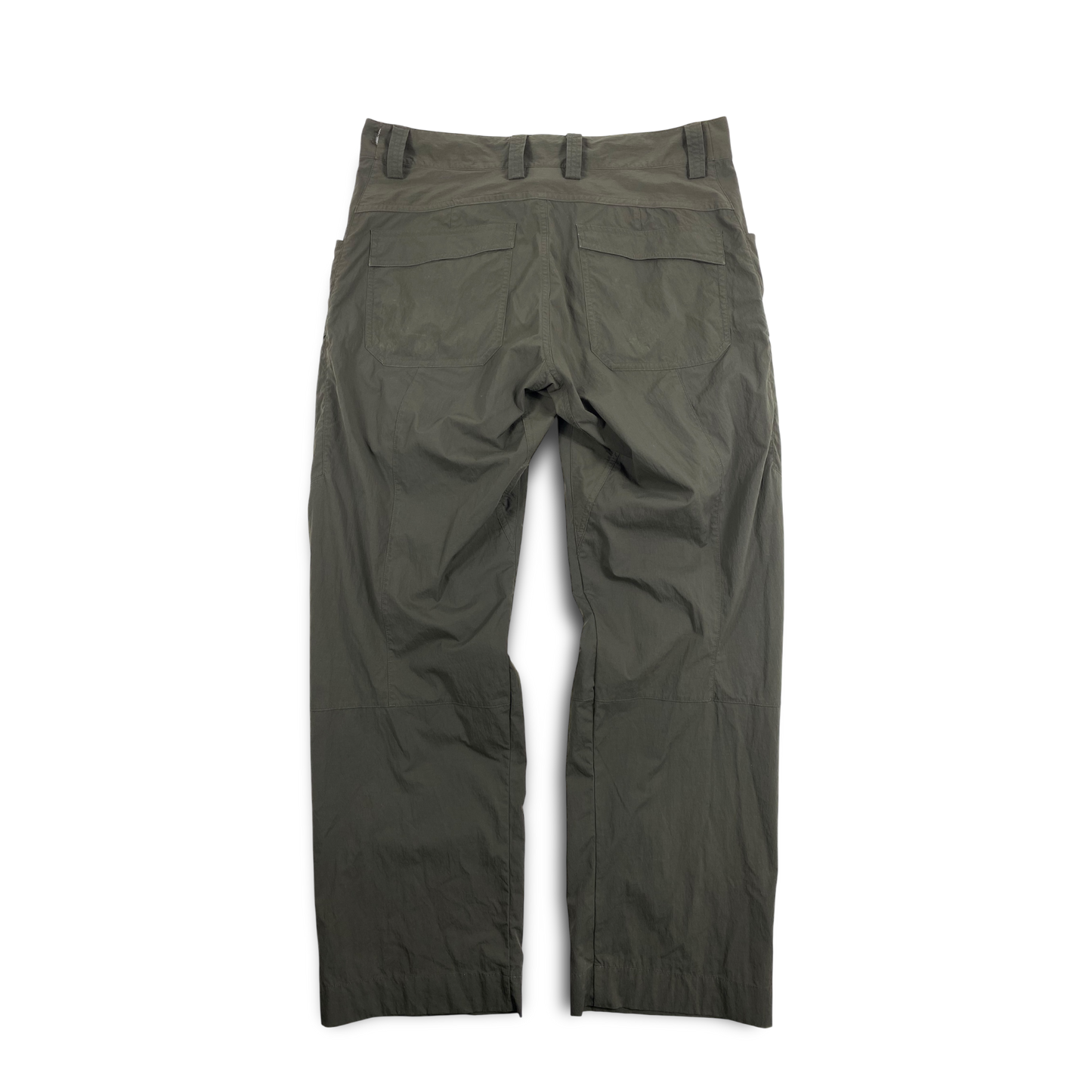 2000s Arcteryx cargo hiking pants with multiple pockets