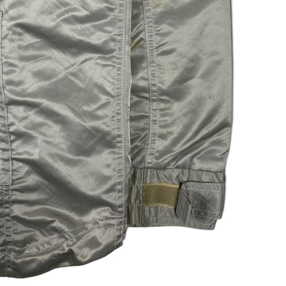 00 s Gap Metallic Jacket Nylon Zip Up