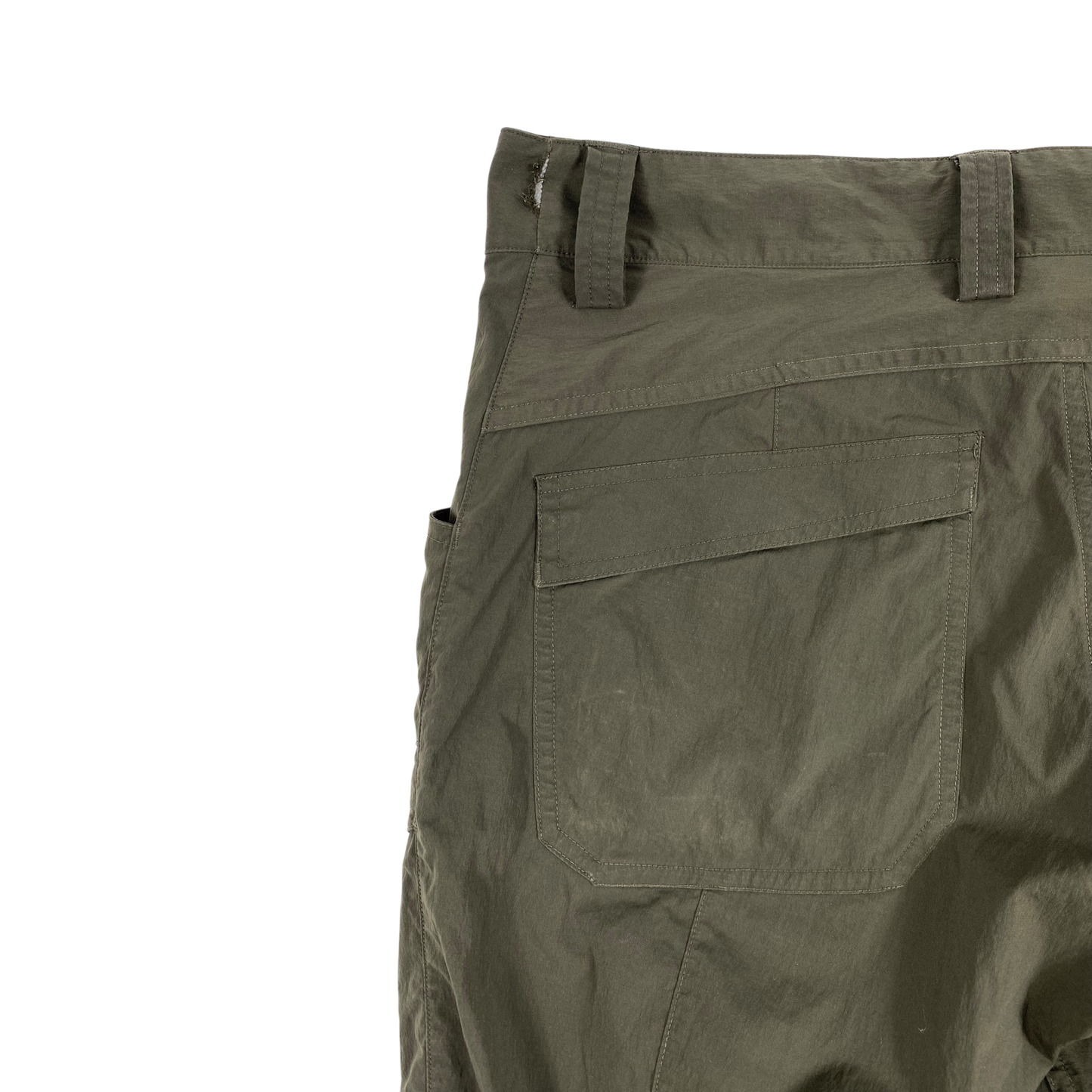 2000s Arcteryx cargo hiking pants with multiple pockets