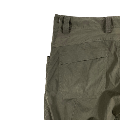 2000s Arcteryx cargo hiking pants with multiple pockets