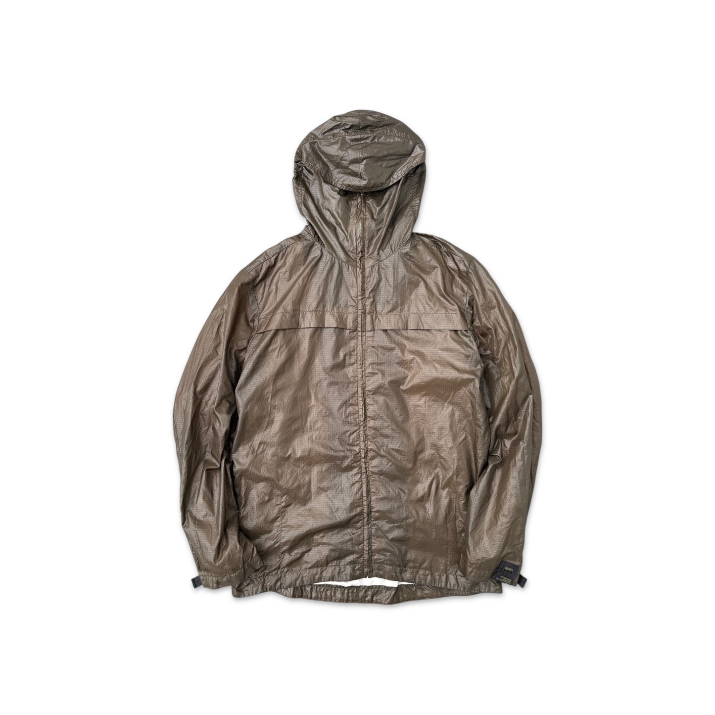Diesel Hooded Mountain Parka in Khaki