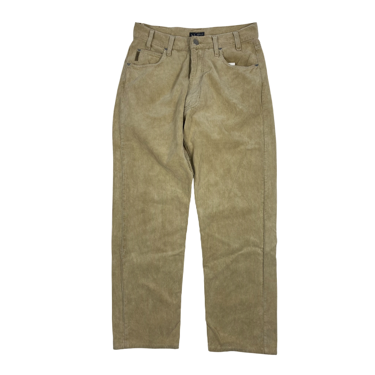 Armani Jeans beige corduroy trousers