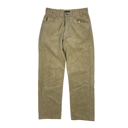 Armani Jeans beige corduroy trousers