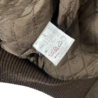 1990s Katharine Hamnett Wool Hooded Bomber