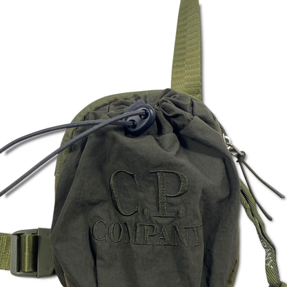 C.P. Company Logo-Embroidered Crossbody Bag