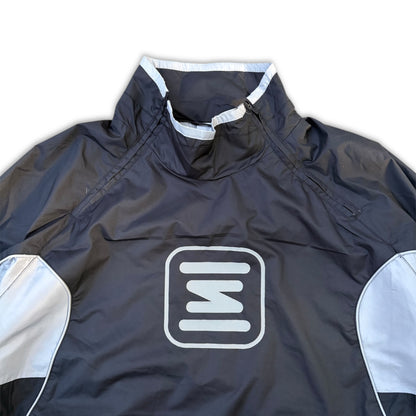 00s Black Nike Shox Logo Center Jacket