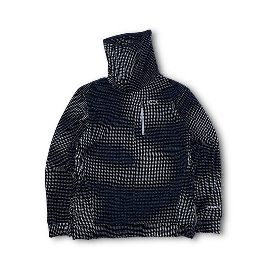 Oakley Fleece Performance Fit Turtleneck Dot Pattern
