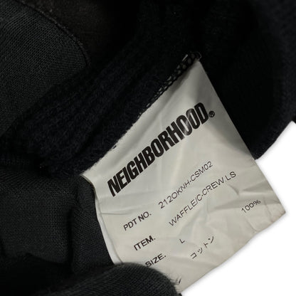 Neighborhood Thermal Cotton Knit Crew Neck Sweatshirt