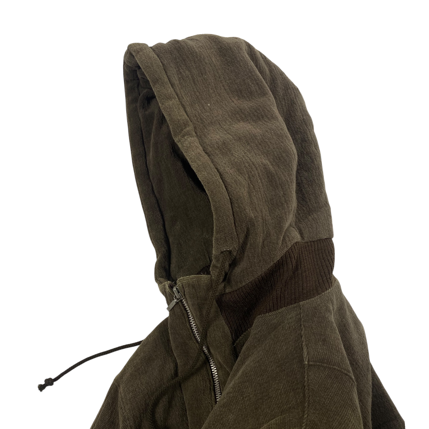 1990s Katharine Hamnett Wool Hooded Bomber