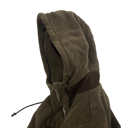 1990s Katharine Hamnett Wool Hooded Bomber