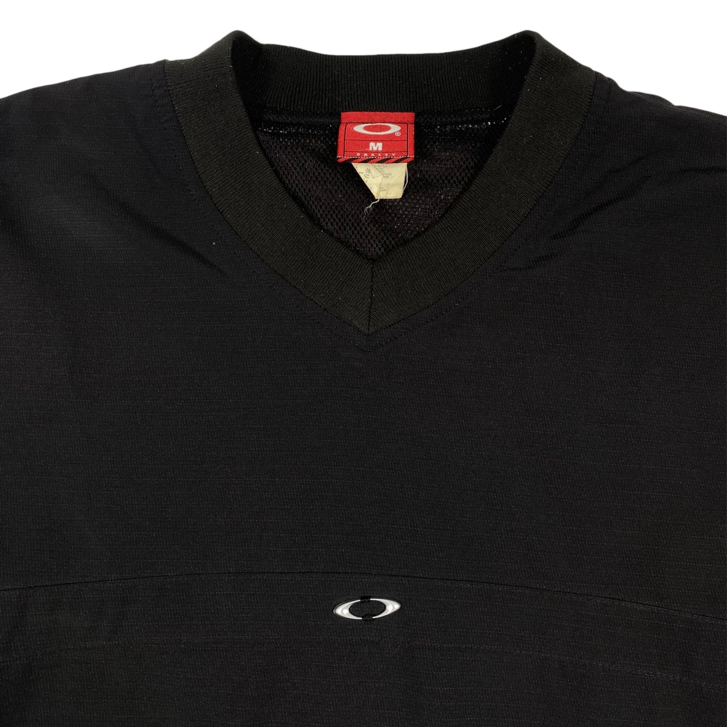 Oakley Center Logo Silver up 00s