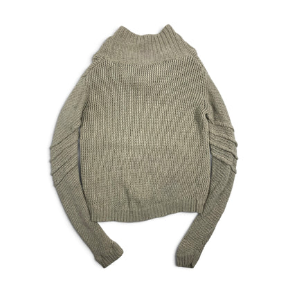 Helmut Lang loose open-knit cowl-neck sweater
