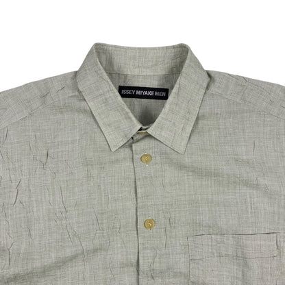 Issey Miyake Crinkle Effect Shirt