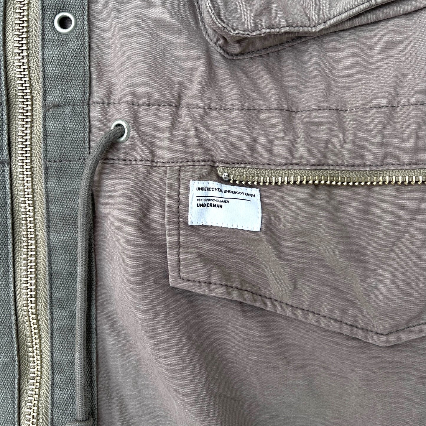 Undercover 11SS Underman Military Style Wind Jacket