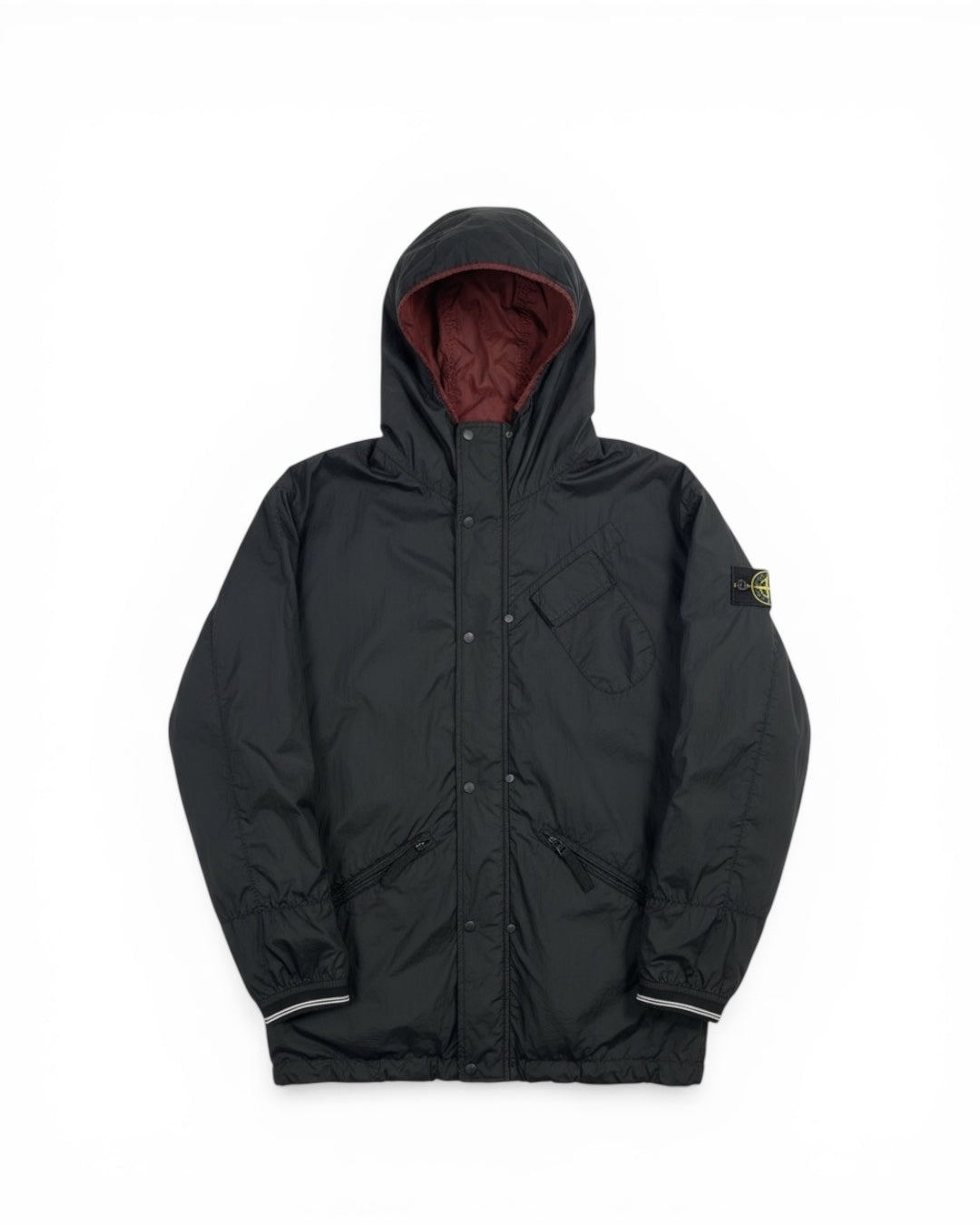 Stone Island Formula Steel Shimmer Red Jacket Autumn Winter 1992-1993