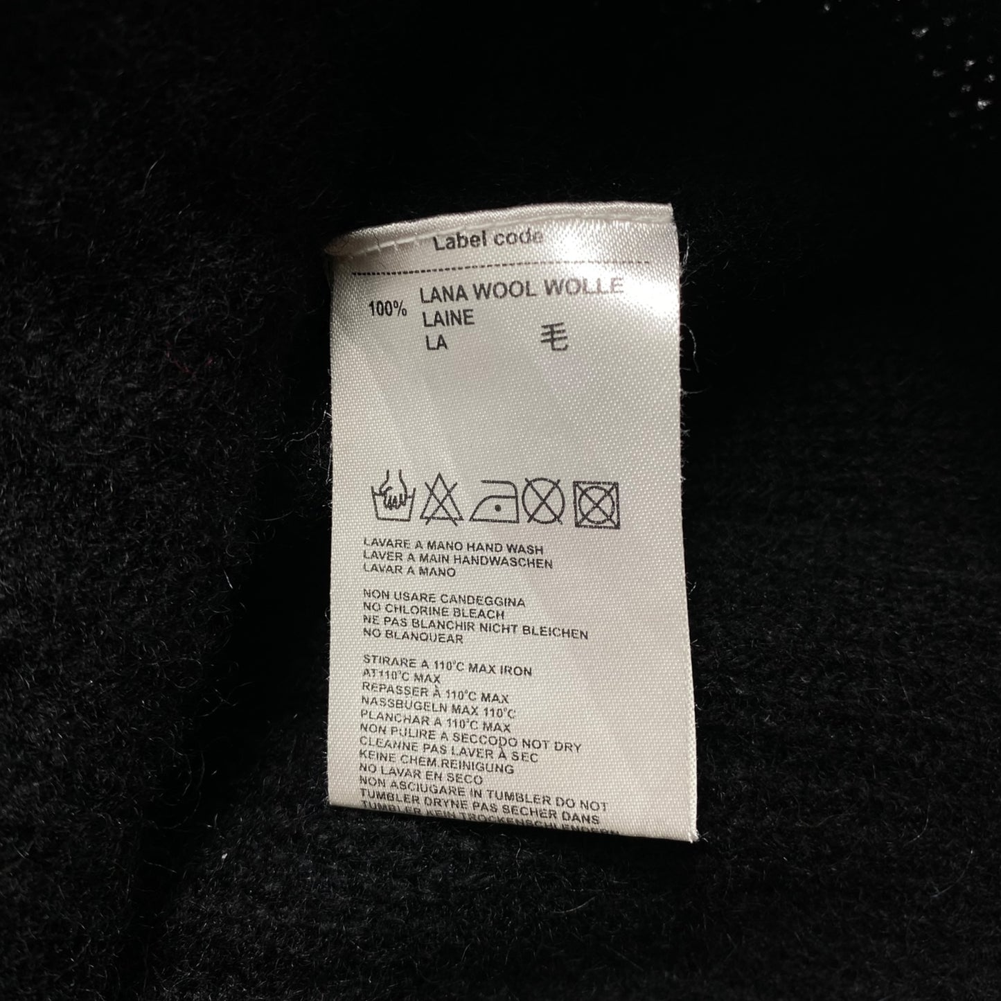 Vintage Diesel Wool Sweater Zipped Turtleneck