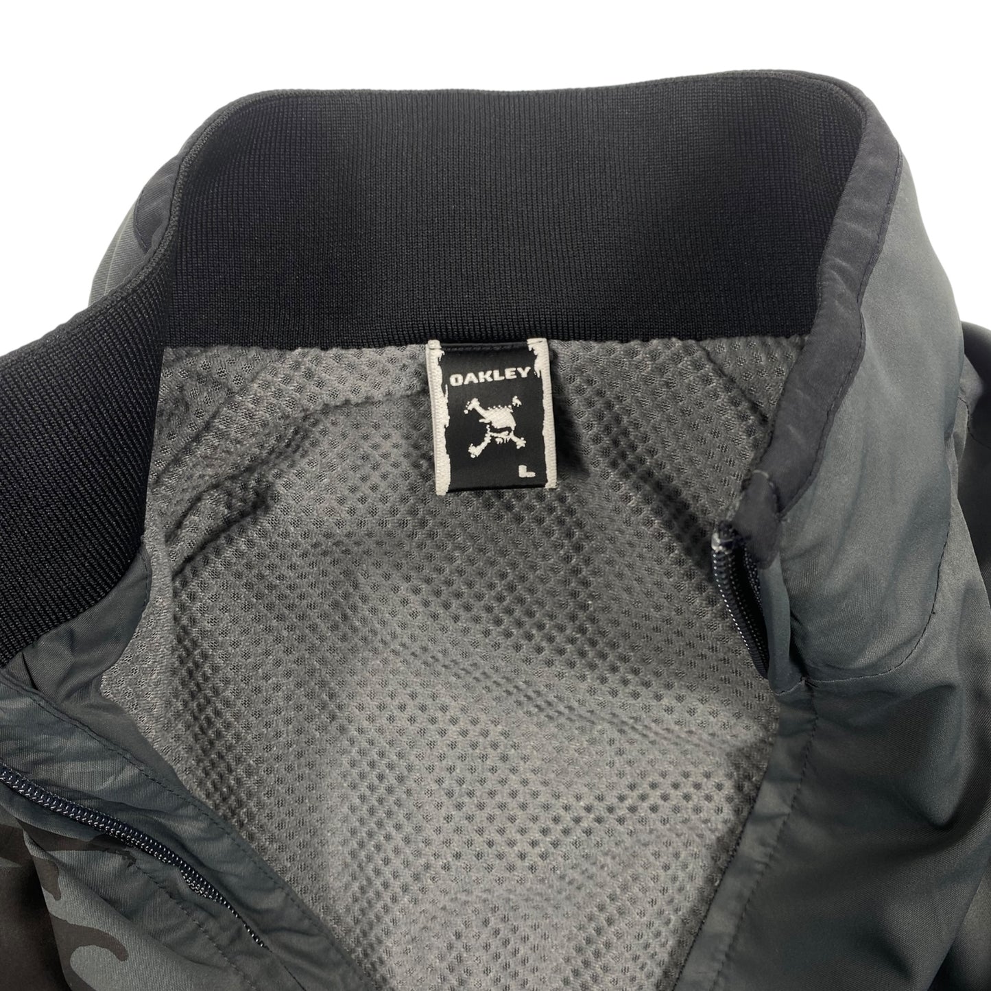 Vintage Oakley 2way Skull zip-up jacket