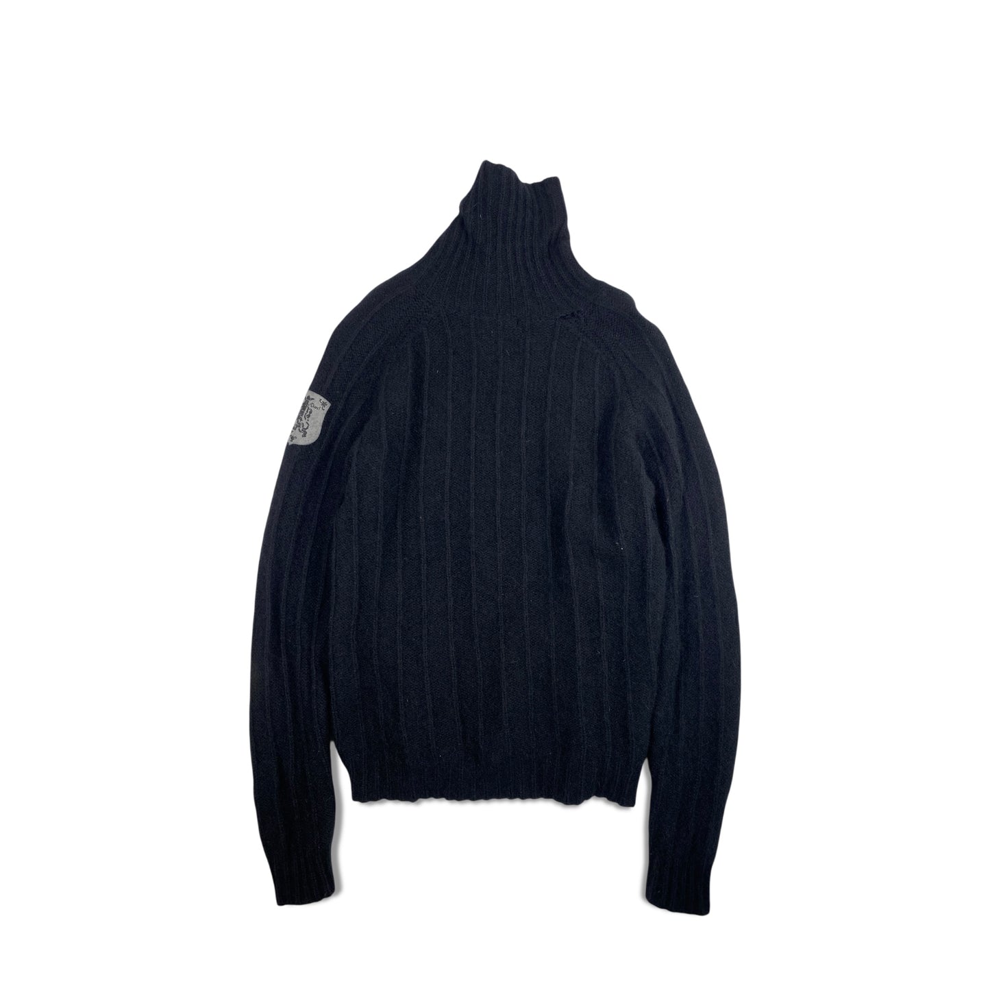 Vintage Diesel Wool Sweater Zipped Turtleneck