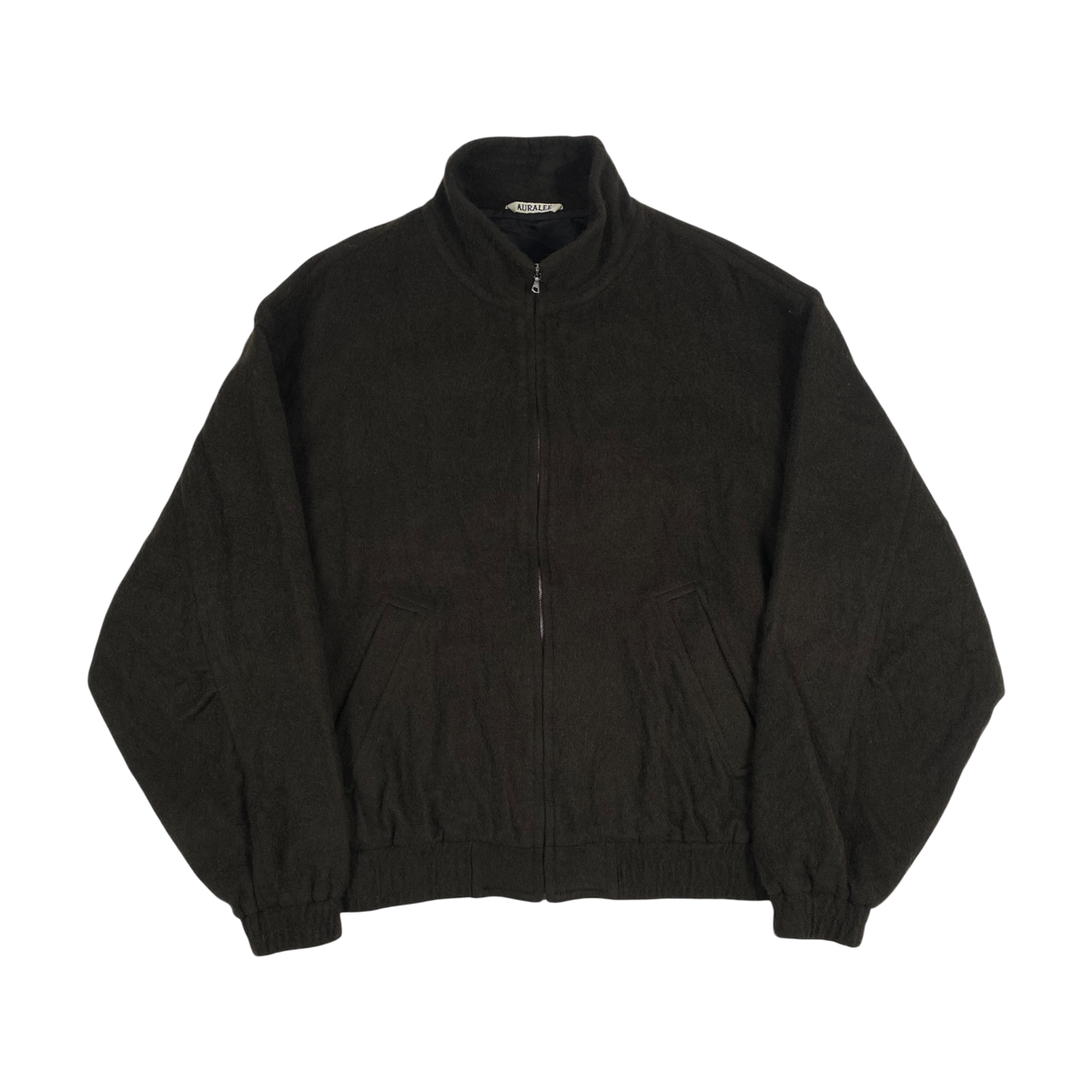 Auralee  Camel Hair Bomber Jacket