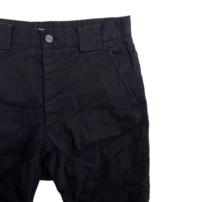 Helmut Lang Cargo Zipper Shorts Skinny
