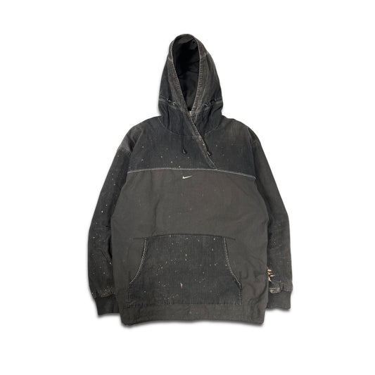 Vintage Nike Uptempo Center Swoosh Velvet hoodie