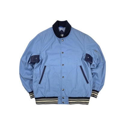 NANAMICA Stadium Jacket Swing Top Blouson Light Blue