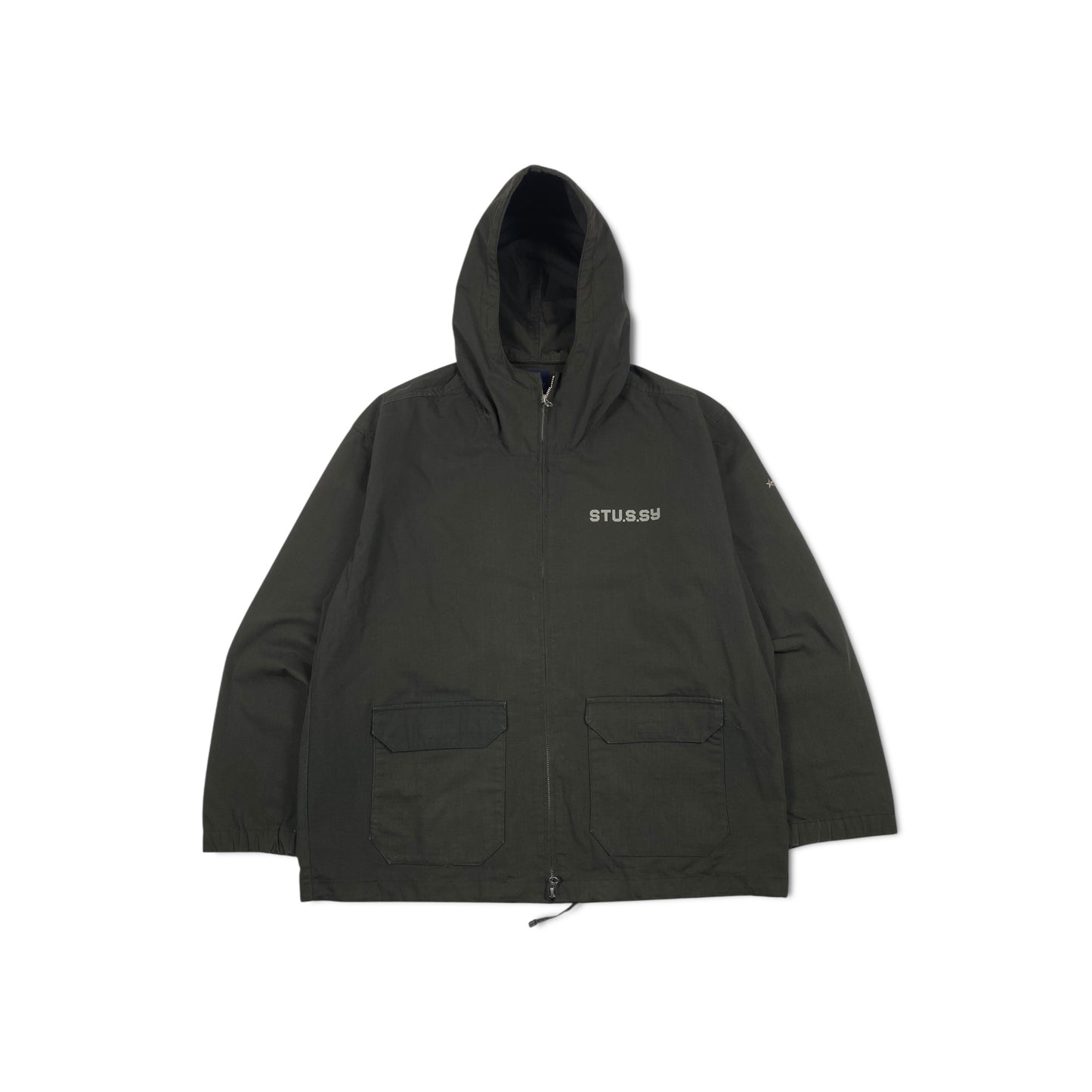 Vintage Stussy Jacket Hoodie