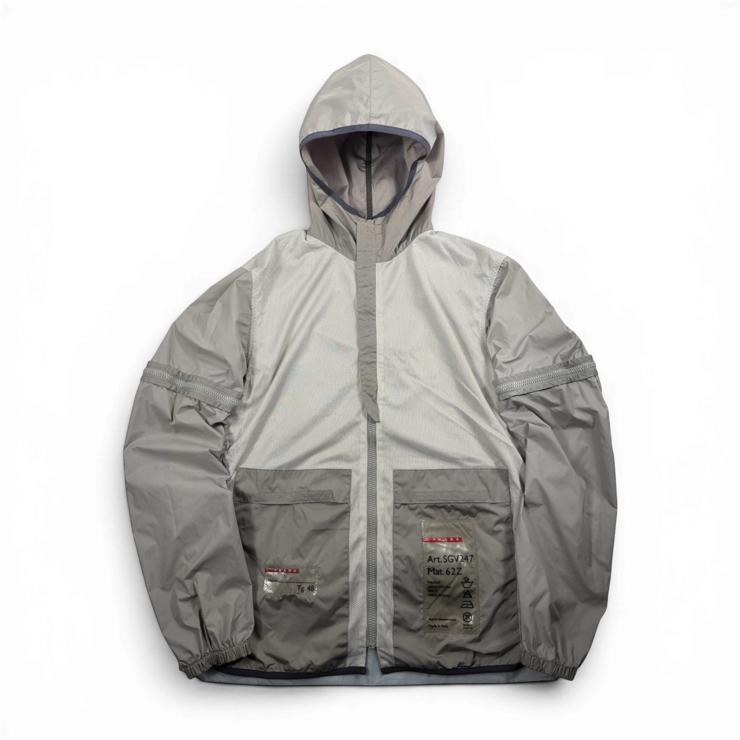 SS2000 PRADA Sport
Sheer Nylon Jacket
Spring Summer 2000