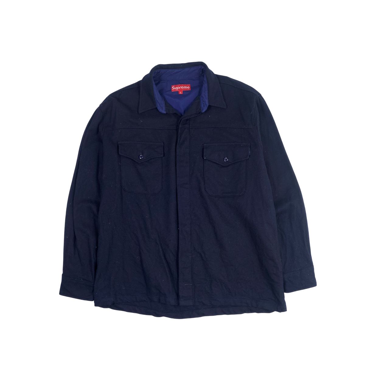 Supreme Field Shirt 2012  herringbone cotton