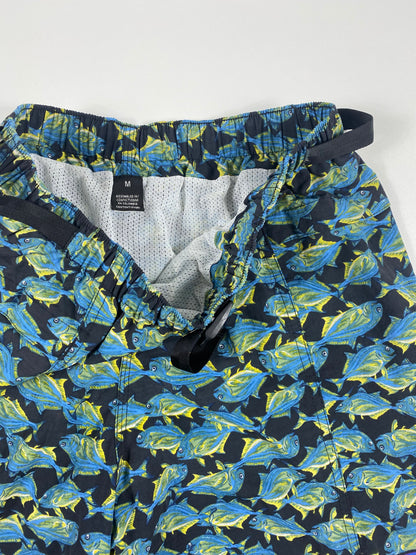 Patagonia Mens 5" Printed Nylon River Shorts, Fish (00’s)