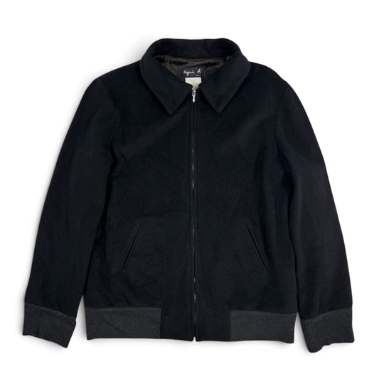 Agnes B Full zipper wool Jacket