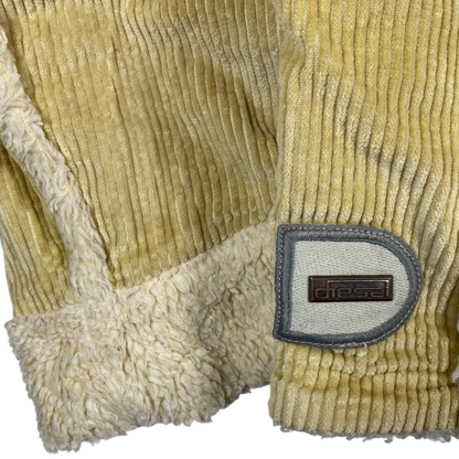 DIESEL Corduroy Boa Jacket