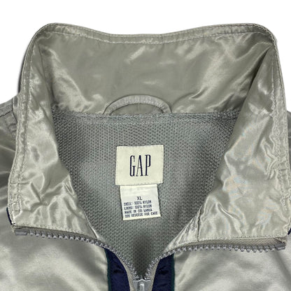 00 s Gap Metallic Jacket Nylon Zip Up