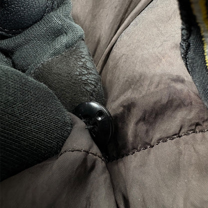 STONE ISLAND Metallic Nylon Hooded Coat Long Jacket