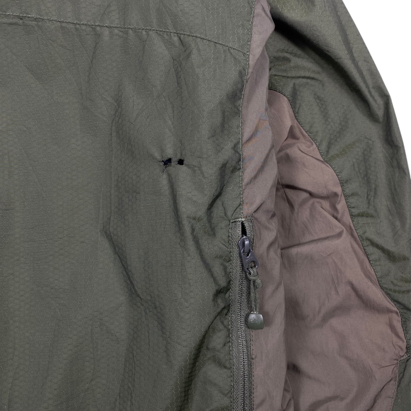 Stussy Gear fleece-lined nylon coach jacket
