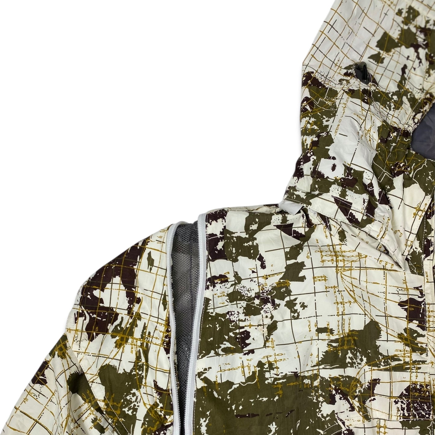 OAKLEY 00s World Map Print attack ski jacket