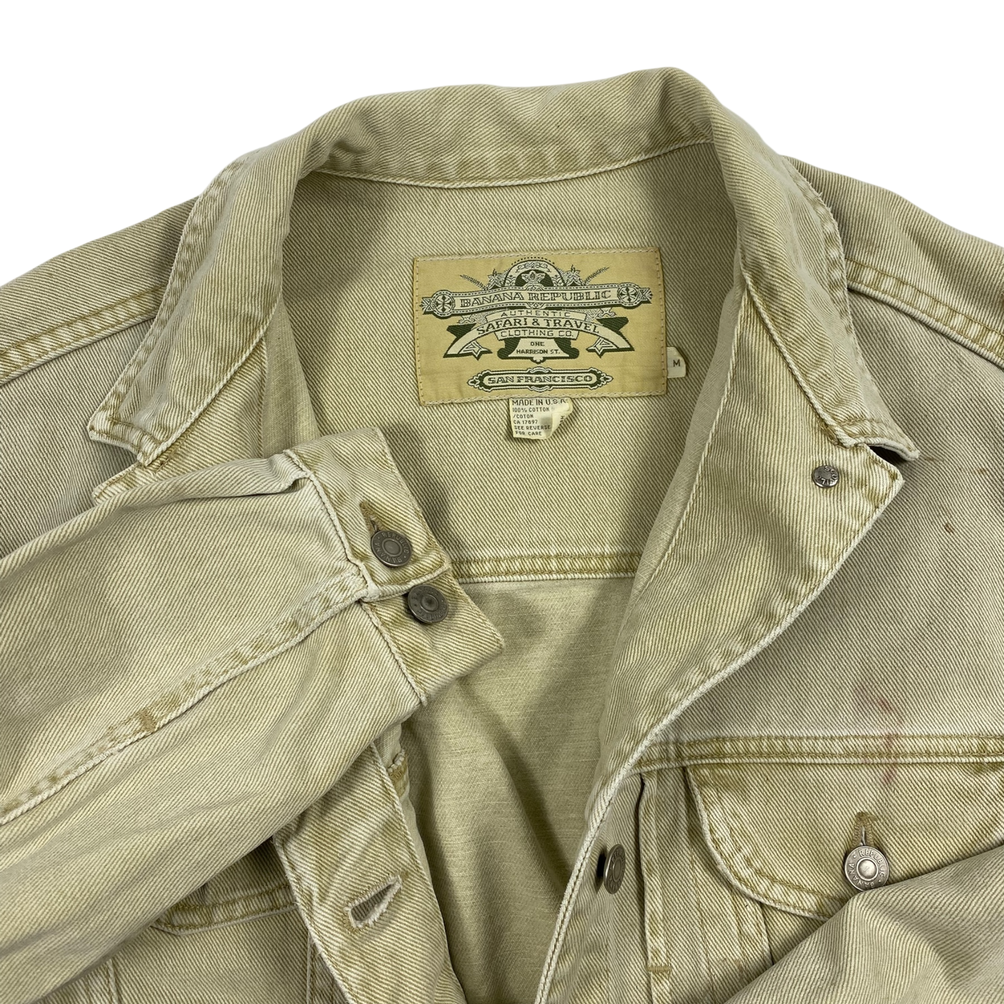 Vintage banana republic bomber jacket