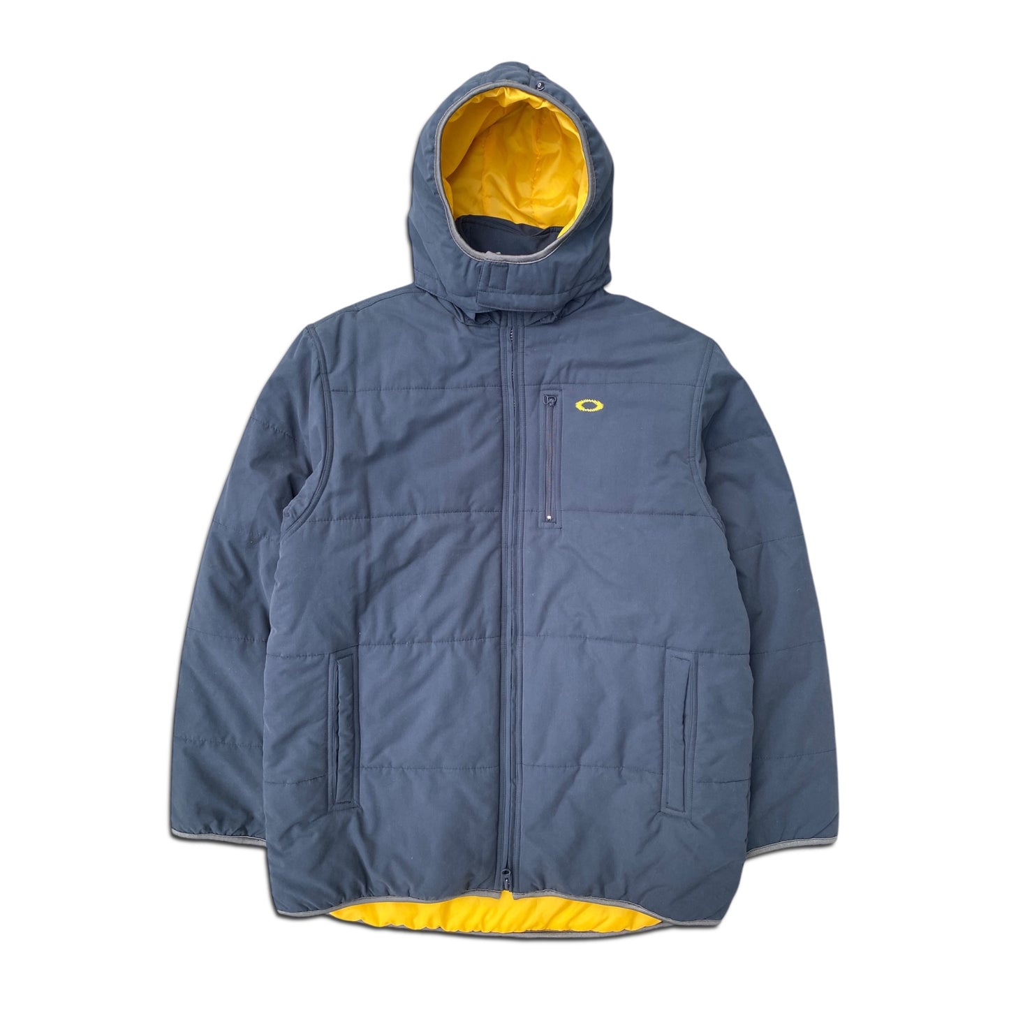 00s Oakley Puff Hooded Off Jacket
