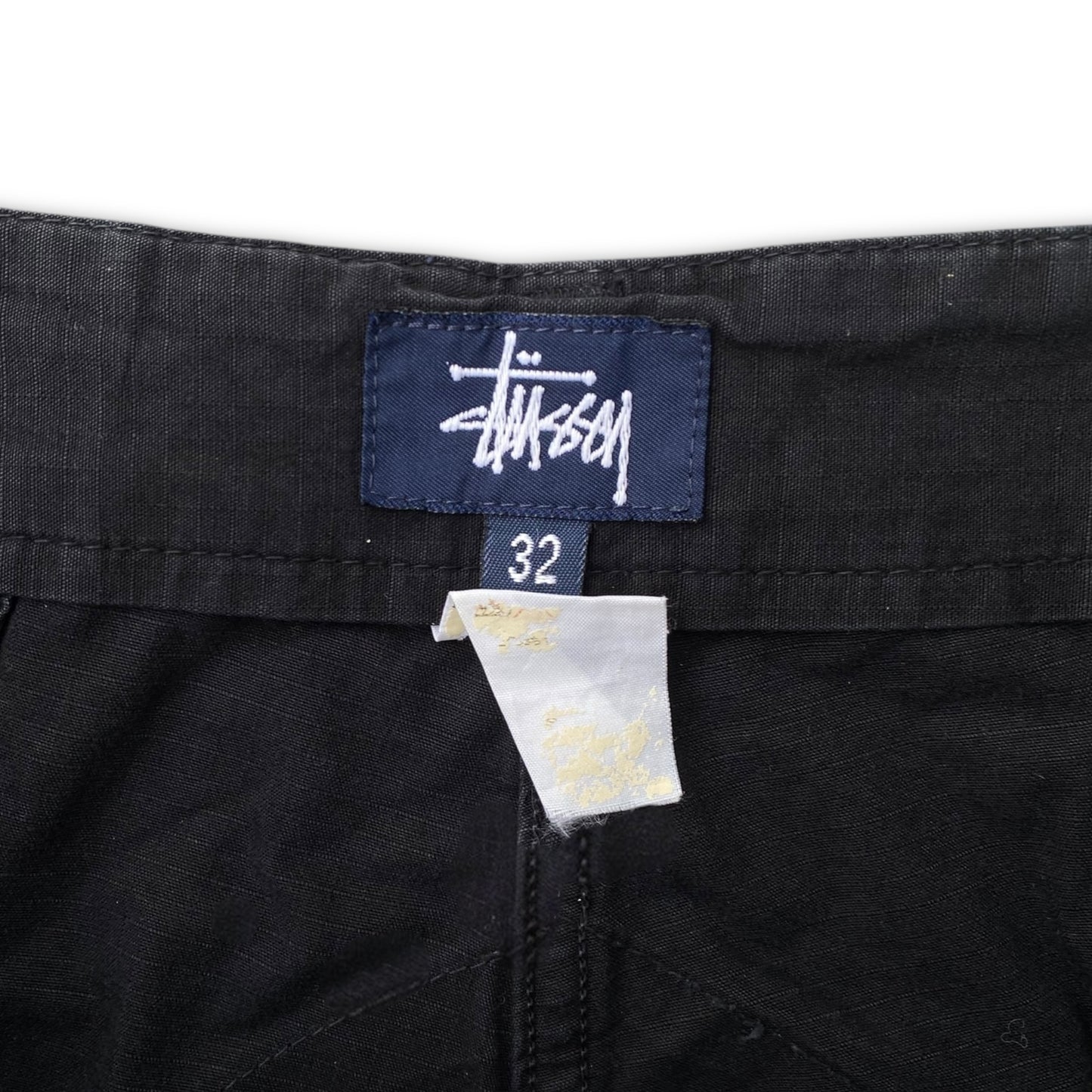 STÜSSY COTTON CARGO MUlTiPOCKET BLACK