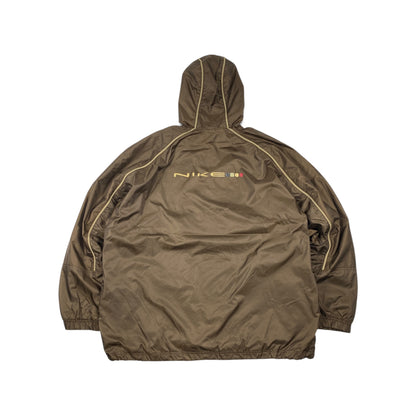 90s Nike Vitnage Center Swoosh Nylon Big Logo Anorak Jacket