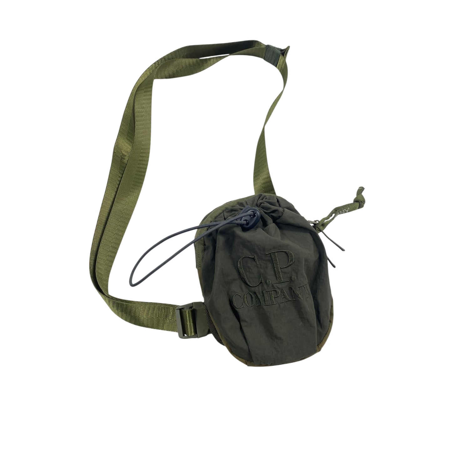 C.P. Company Logo-Embroidered Crossbody Bag