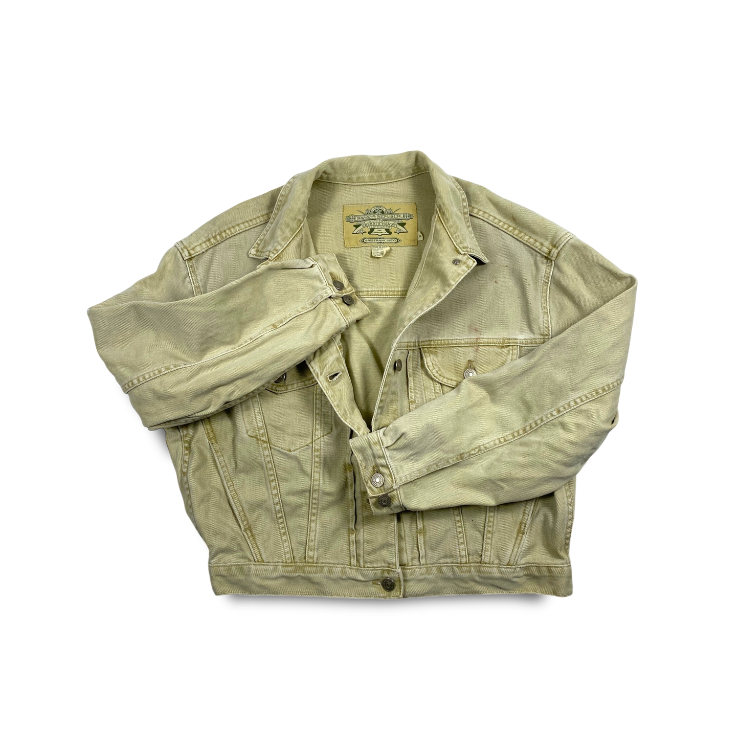 Vintage banana republic bomber jacket