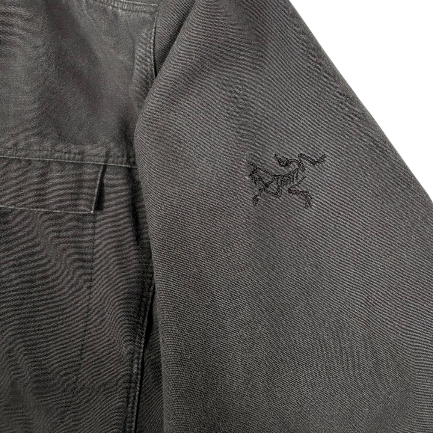 ARCTERYX SAMPLE 2012 ZIP-UP PANELLED CANVAS JACKET