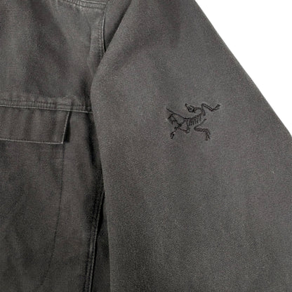 ARCTERYX SAMPLE 2012 ZIP-UP PANELLED CANVAS JACKET