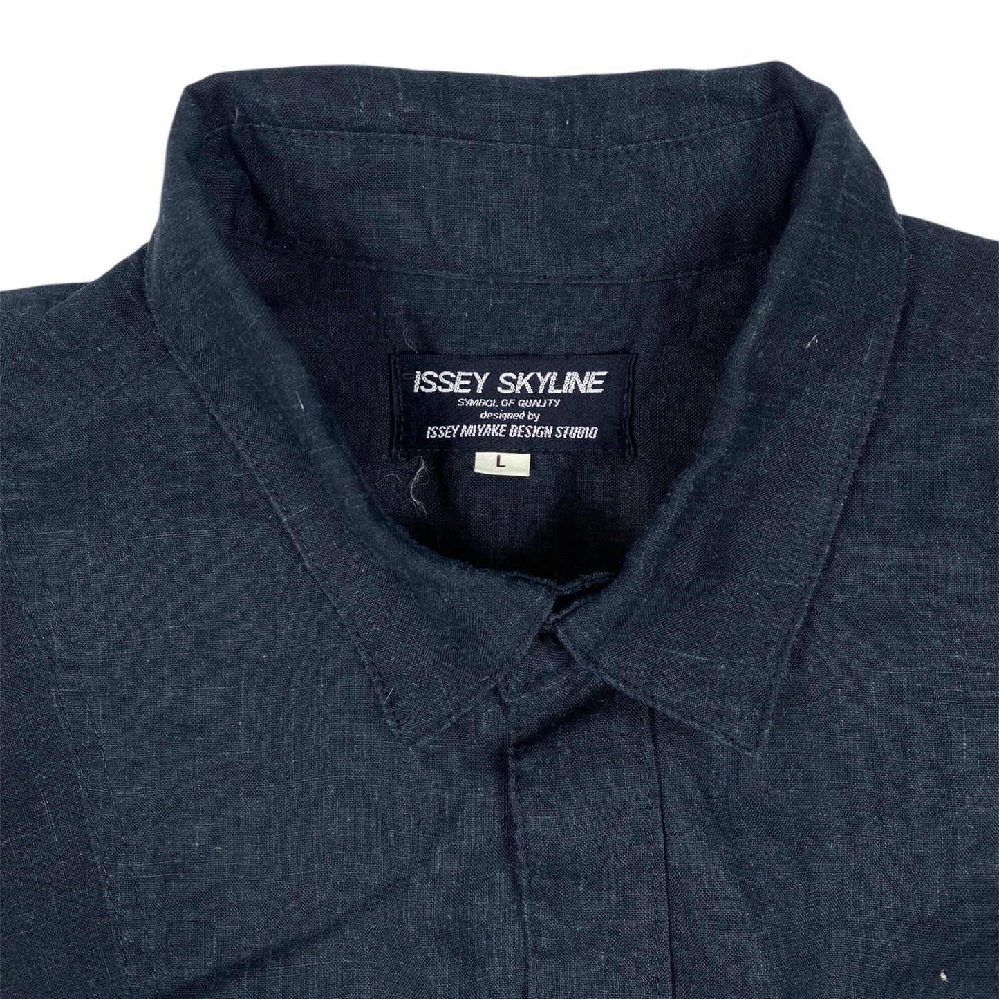 Issey Miyake Skyline Long Sleeve Pullover Shirt