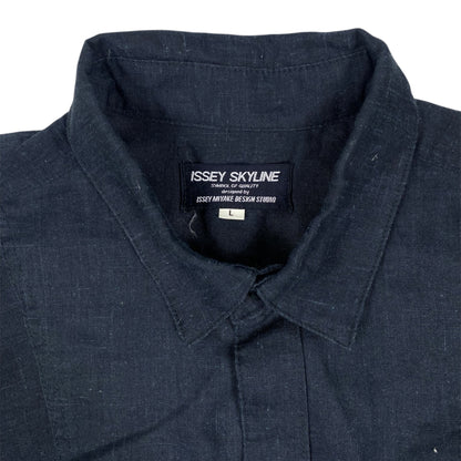Issey Miyake Skyline Long Sleeve Pullover Shirt