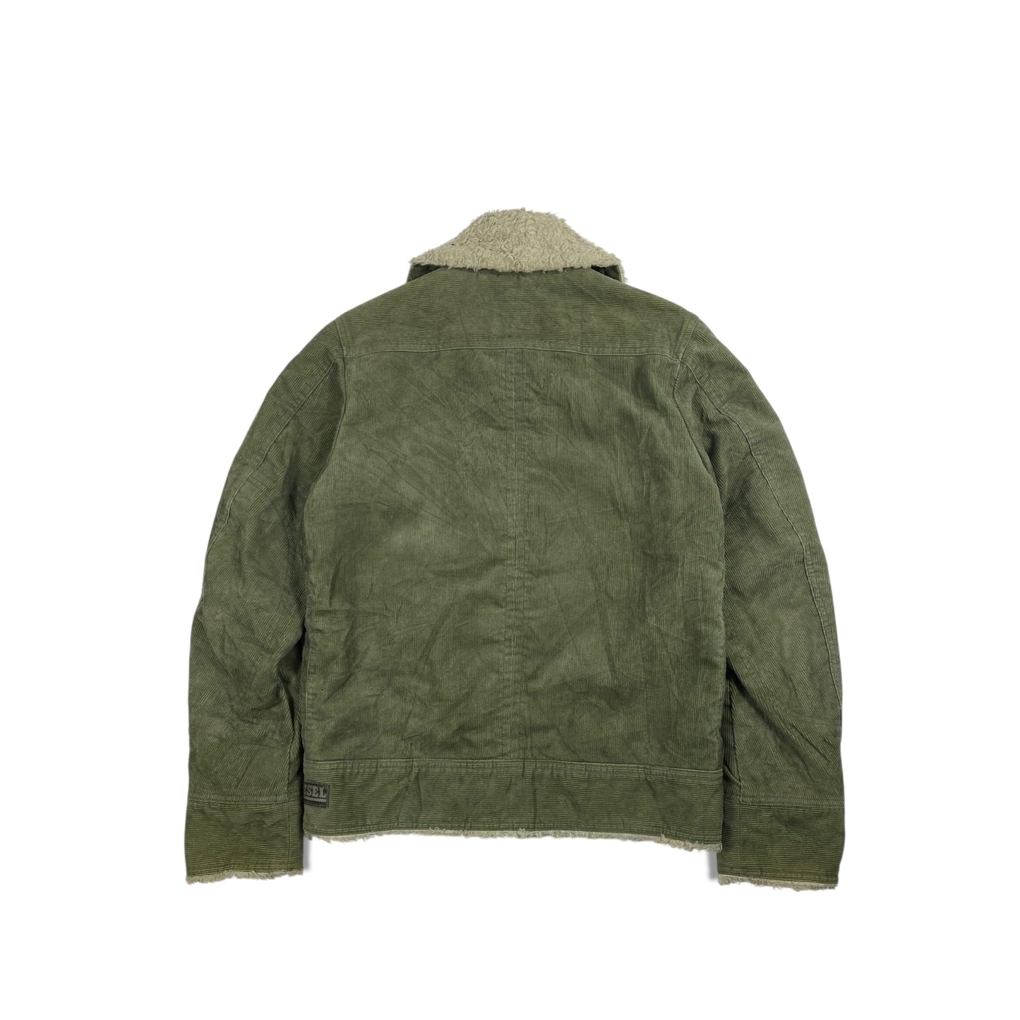 DIESEL Corduroy Boa Jacket