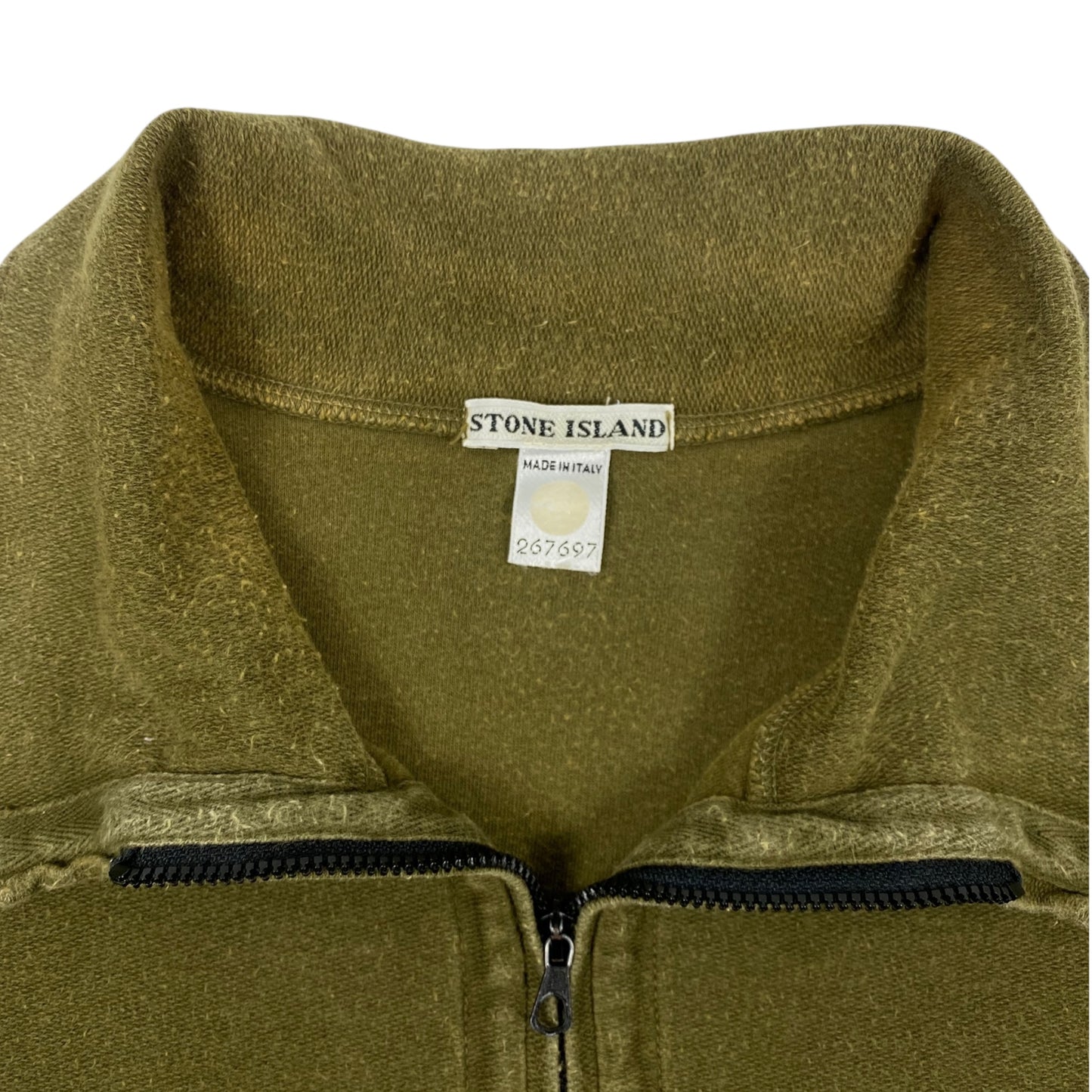 Stone island zipper T-shirt